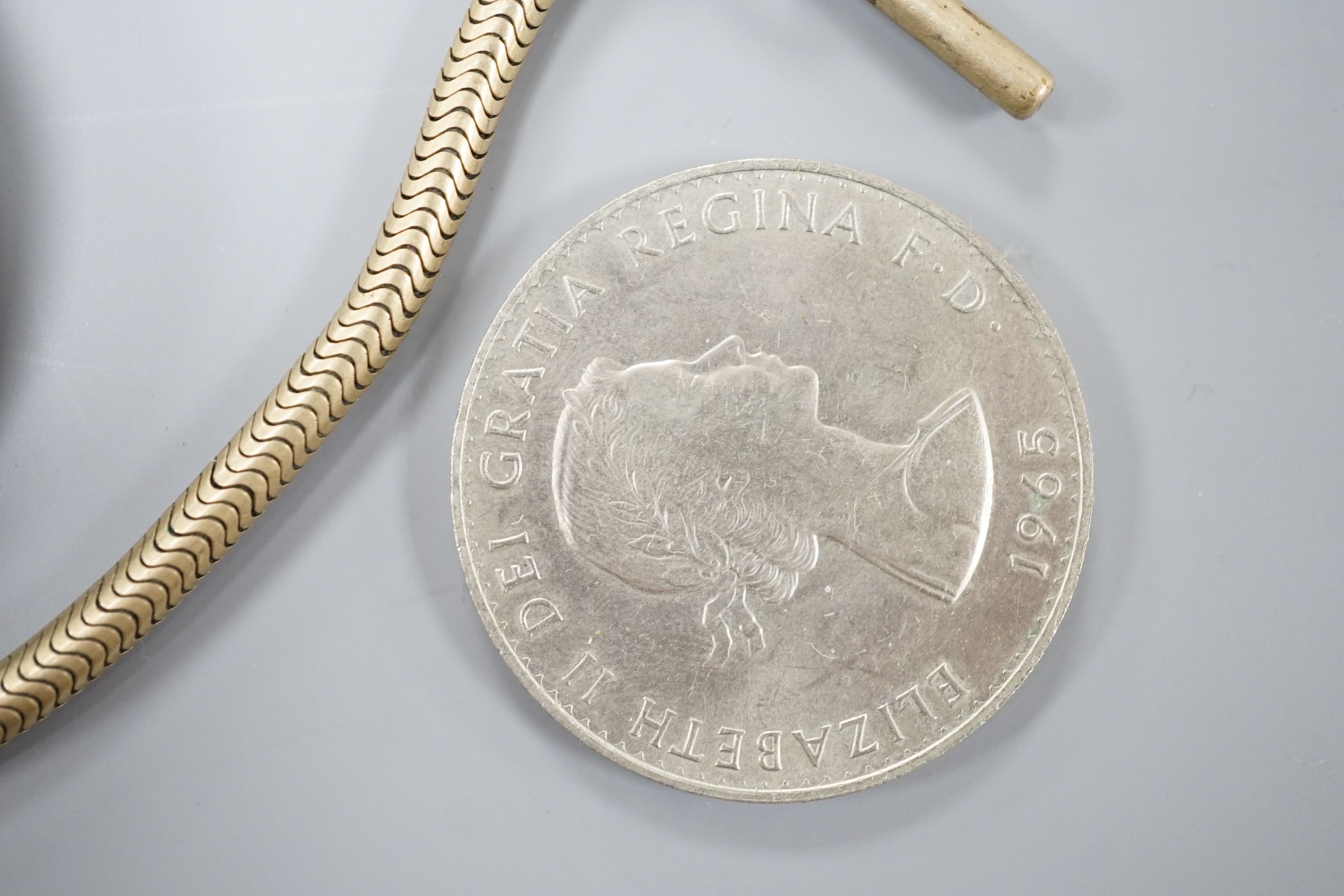 A late Victorian silver hunter keywind pocket watch, by Willcox of Grahams Town, one other white metal pocket watch, assorted minor coins and a sterling pen.